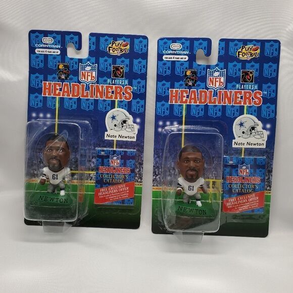 💙NIB Vintage Cowboys Nate Newton 1996 Headliners - Picture 1 of 2